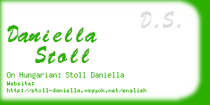 daniella stoll business card